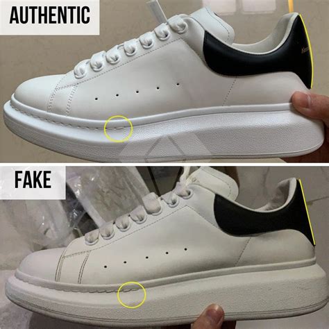 alexander mcqueen shoes fake vs real|alexander mcqueen counterfeit shoes.